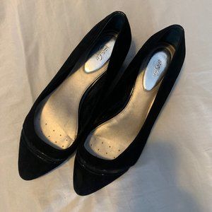 Black Alfani Step Flex Wedge Heel. Size 11